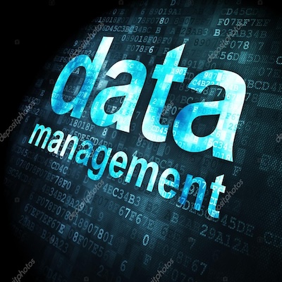 Data management concept image